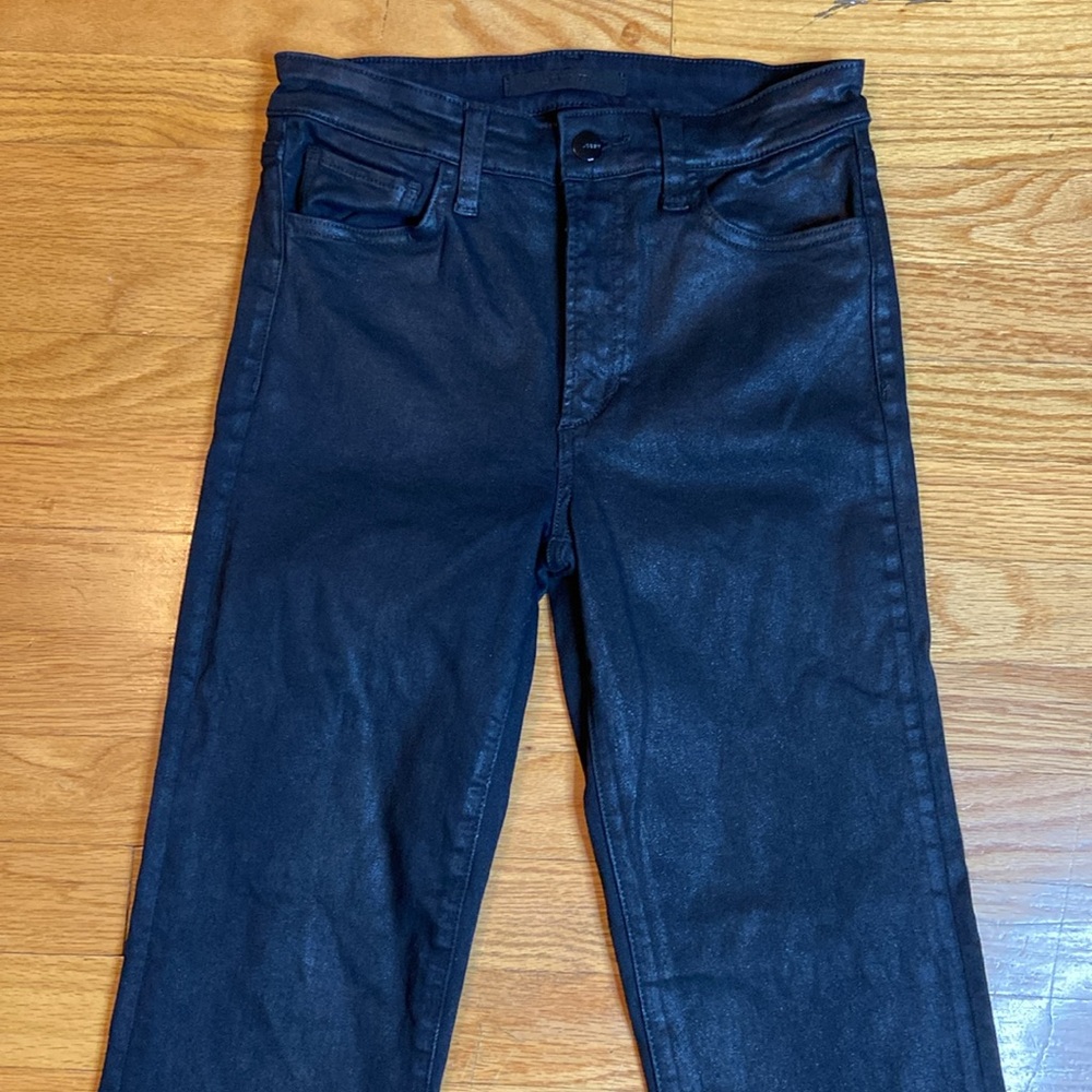 JOE’S THE CALLIE HIGH RISE CROPPED BOOT COATED IN BLACK. SIZE 27 - Picture 5 of 15